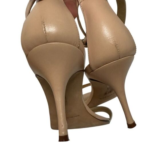 Manolo Blahnik Chaos Bicolor Leather Heels Sz. 38.5 (US 8.5) - Picture 6 of 10